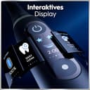 Oral-B iO Series 6 Elektrische Zahnbürste/Electric Toothbrush, 2 Aufsteckbürsten, 5 Putzmodi für Zahnpflege, Display & Reiseetui, Valentinstagsgeschenk für Ihn/Sie, Designed by Braun, black lava - 10