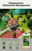 WORX Landroid Vision Cloud WR312E 2WD Mähroboter ohne Begrenzungskabel für 1200 m² (KI-Hinderniserkennung, VSLAM+ RTK Cloud Navigationg, Auto-Mapping, App-Steuerung, Cut-to-Zero) - 6