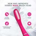 Foreo Issa 3 Electric Ultra-Hygienic 4-In-1 Sonic Toothbrush For Teeth, Gums, Cheeks & Tongue, Replaceable 6-Months Brush Head, 16 Intensities, 365 Days/ Usb Charge, Fda Approved, 2-Year Warranty - 4