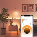 Nanoleaf Essentials B22 LED Bulbs, Pack of 3 RGBW Dimmable Smart Bulbs - Thread & Bluetooth Colour Changing Light Bulbs, Works with Google Assistant Apple Homekit, for Room Decor & Gaming - 6