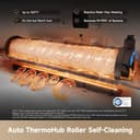 dreame Aqua10 Ultra Roller Complete Robot Vacuum Cleaner with Mop, 30,000Pa, Clears 8cm Obstacles, Roller Self-Cleaning, Carpet Protection, Auto-Empty,100% Detangling, Avoids 240+ Objects, White - 6