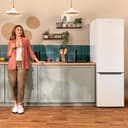 Cecotec Frigorífico Combi 2 Puertas de 262 Litros Bolero CoolMarket Combi 262 White E. 176 cm de Alto y 54 cm de Ancho, Bajo Consumo, LED Interior, Bandejas de Cristal y Control Electrónico - 4