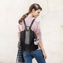 Charmore Women Backpack Ladies Rucksack Waterproof Nylon School bags Anti-theft Dayback Shoulder Bags, Black2, M - 8