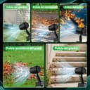 Soffiatore a Batteria Con Motore Brushless: 200km/h Soffiatore per Foglie Con Batteria 4000mAh,spinta fino a 1300G,45000rmp Motore brushless ad alta velocità,Adatto per la Manutenzione - 9