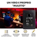 M-AUDIO Forty Eighty - Cassa Monitor da Studio Attiva da 8" per la Produzione e il Mixing, con Accurato Crossover DSP, EQ, App di Controllo e Bluetooth, 150W - 6