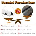 66795 Flavorizer Bars Genesis II E-310 Grill Parti di ricambio per Weber Genesis 2 Grill Parts II E-335 II SE-310 II E-315 II S-335 Genesis E-325S SX-335 SX-325S EX-335 EPX-335 GS4 66032 Barrette - 3