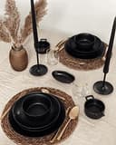 ECHTWERK Tafelbesteck Avelino, Bronze Edition, 30-teilig, Essbesteck für bis zu 6 Personen, Edelstahl 18/10, mattiert, Hochwertiges Besteck Set, für festliche Tafeln, inkl. Aufbewahrungs-Kassette - 6