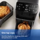 Philips 4000 Series Stacked Dual Basket Airfryer 10L – RapidAir Technology, Sync Finish, 2 Meals at Once, 45% Less Countertop Space, PFAS-Free Ceramic Coating, Easy View Windows (NA460/09) - 8
