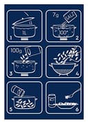 Barilla Hartweizen Pasta Penne Rigate n. 73 – 1er Pack (1x5kg) - 6