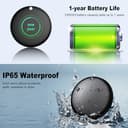 Air Tags-Android Smart Tag, Bluetooth Tracker, Compatible with Google's ‘Find My Device’ App (Android Only) for Keys, Luggage, Backpacks, Purses, and Other Items (Black, 4 Pack) - 5