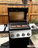 6787 Full Size Griddle Insert with Handles for Weber Spirit 400 Series (2025 Models) and Weber Spirit 300(2016–2024), Flat Top Grill Replacement for E425 S425 E435 EP425 EP435 E310 E320, Carbon Steel - 6