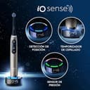 Oral-B iO10 Cepillo De Dientes Eléctrico Lunar Gold, 1 Cabezal Ultimate Clean, 1 Cargador Magnético Rápido con Tecnología iO Sense, 1 Estuche de Viaje Con Carga, 1 Soporte Higiénico para Cabezal - 9