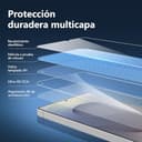 NEW'C 3 Piezas, Protector Pantalla para Samsung Galaxy S25 Ultra, Cristal templado Antiarañazos, Antihuellas, Sin Burbujas, Dureza 9H, Ultra Transparente, Ultra Resistente - 6