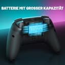 ECHTPower PC Wireless Controller, 1000Hz Gaming-Controller mit RGB/Hall-Joystick/Turbo/Vibration/800mAh Wiederaufladbare Batterie, Wireless-Controller für PC/Switch 2/Switch/Steam - 8