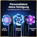 Oral-B iO Series 9 Elektrische Zahnbürste — Electric Toothbrush, Inkl. 3 Aufsteckbürsten — 7 Modi für Zahnpflege, CHIP Testsieger (11/25), Designed by Braun, Schwarz - 20