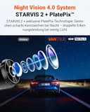 VANTRUE N4 Pro S 4K 3 Kanal Dashcam Auto, 4K+1080P+1440P Vorne Hinten Innen, STARVIS 2 Ultra HD-Nachtsicht, PLATEPIX Kennzeichenerkennung, 5GHz WLAN GPS, DSGVO-konform, G-Sensor, 24H Parküberwachung - 5