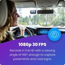 Nextbase 222x Dash Cam Front and Rear Camera - Full HD 1080p Car Camera with Rear View Module - Intelligent Parking Mode, Night Vision, G-Sensor, 140° Wide Angle, 2.5" IPS Screen, Magnetic Mount - 5