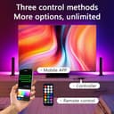 Smart Flow Light Bar, RGB Smart LED lampada con molteplici effetti di illuminazione, Ambance Light bar, controllo APP, luce d'umore, decorazione della stanza, film - 9