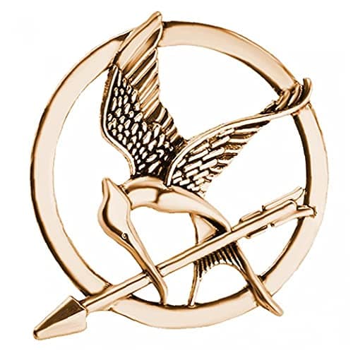 Zonster Grey Mockingjay Pin Brosche Neuheit Zubehör Abzeichen Unisex Brosche
