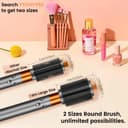 YTCHYYSK Upgraded Large Round Volumizing Brush Attachment for Dyson Airwrap HS01/05/08, Round Brush for Dyson Air wrap Accessories for Straighten Fast Dry Big Curls Add Volume - 3