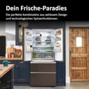 Haier French Door Kühl-Gefrierkombination I 83 cm Breite, 539 L I French Door Kühlschrank mit Eiswürfelbereiter, Touch & No Frost I Doppeltür Kühlschrank mit Gefrierfach I FD 83 SERIE 7 HB18FGSAAA - 9