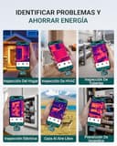 VANTRUE POWER Termocamera Telecamera termica TS1 per iOS iPhone iPad, Telecamera a Infrarossi Termografica con Super Risoluzione 512×384, Lightning/USB-C,-20℃-550℃,per Ispezione Domestica 15x Zoom - 6