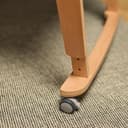 Snuz Pod Studio Next to Me Krippe – tragbares, leichtes Babybett mit Reißverschluss an der Wand, 3D atmungsaktive Matratze und 6 Höheneinstellungen – ideales Heim- und Reisebett mit Rollen, Stockholm - 8