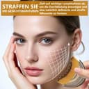 Funalix Cepillo Facial de Cepillado en Seco, Cepillo Facial de Contorno Linfático, Lymphatic Contour Face Brush, Diseño Ergonómico que se Adapta a la Piel para Rostro, Mentón y Mandíbula - 3