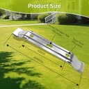 2 Stück Mähmesser Ersatzmesser 20cm Kompatibel mit Stihl Mähroboter iMOW RMI 422 422P 422PC RMI 522 Viking MI 422 Silber Mähmesser Edelstahl Langlebig Rostfrei Messer Mähroboter Rasentrimmer Messer - 2