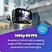 Nextbase 322GW Dash Cam Front and Rear In Car Camera- Full 1080p/60fps HD - WiFi Bluetooth GPS- SOS Emergency Response, Intelligent Parking Mode, G-Sensor- 280° / 360 Dual 6 Lane Wide Recording - 6