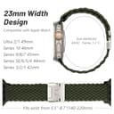 PIOWNN Braided Straps Compatible with Apple Watch Ultra Strap 49mm 46mm 45mm 44mm 42mm - Stretchy Fabric Nylon Band with Parachute Buckle - for iWatch Ultra 3, SE 3, Series 11 10 9 8 7 6 5 4 3 2 1 - 7
