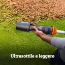 WORX Nitro WG585E.9 soffiatore a batteria da 40 V (2 x 20 V), motore brushless, tre velocità e modalità turbo, velocità dell'aria 266 km/h, leggero e compatto, senza batteria e caricatore - 8