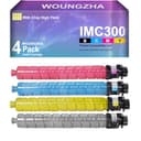 Woungzha Compatibile Cartuccia di Toner IM C300 IM C300F Sostituzione per Ricoh Ricoh IM C300 300F 400F 400SRF (4-Pack) - 1