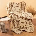 Merino Blanket 240x200 cm - Pure Blanket made of 100% Merino Sheep Wool - Warm and Natural Wool Throw - Weight 500g/m² - 5