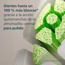 Philips Sonicare W2 Optimal White, cabezales de cepillo dental de repuesto originales, negro, paquete de 4, HX6064/88 - 3