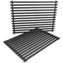 GFTIME 44 x 30CM 7525 Grill Grates for Weber Spirit Spirit I & II 300, E310 E320 S310 S320 Series, Gas Grill Porcelain Enameled Cooking Grids For Weber 700/900, Genesis Silver B/C, 7527 7638 7639 - 1