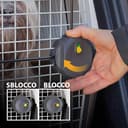 Ferplast Trasportino per cani di taglia media ATLAS 40 PRO, Box per trasporto animali, Porta in acciaio plasticato, Sistema di chiusura di sicurezza, Griglie per l'aerazione, 49 x 68 x h 45,5 cm - 6