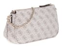 Guess Noelle Dove Logo Pouch Schultertasche, Dunkle Eiche, One size, Noelle II Doppeltasche Crossbody - 2