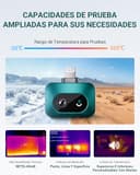 VANTRUE POWER Termocamera Telecamera termica TS1 per iOS iPhone iPad, Telecamera a Infrarossi Termografica con Super Risoluzione 512×384, Lightning/USB-C,-20℃-550℃,per Ispezione Domestica 15x Zoom - 5