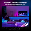 Philips Hue White and Color Ambiance Barra LED Smart Play, 2 pezzi, Kit Base con Lampada Smart e Alimentatore Incluso, Lampada LED Dimmerabile, Nero - 5