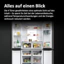 Haier Multi Door Kühl-Gefrierkombination I CUBE 83 SERIE 7 HCR7818DWPT I 4-türiger Kühlschrank mit Gefrierfach, XXL-Fassungsvermögen & 83cm Breite I 463L, Energieklasse D I Wasserspender & No Frost - 8