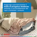 Bosch WRB247C0IT Serie 8 Asciugatrice smart a pompa di calore, 9 kg, Classe energetica A, Condensatore autopulente, Sensori di asciugatura intelligenti, Riduce le pieghe, Bianco, 60 Cm - 10