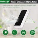 Neutop Replacement Parts Compatible with Ecovacs Deebot X2 Omni/Pro, DEX86, Robot Vacuum Accessories 1 Roller Brush 4 Filter 4 Side Brush 4 Mop Pad 4 Dust Bag - 3