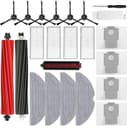 APZOVO Kit de Accesorios de Repuesto para Roborock S8 Pro Ultra, 4 Filtros, 4 Paño, 4 Bolsa de Polvo, 6 Cepillos Laterales, 2 Cepillo Principal, Recambios para Roborock S8 Pro Ultra - 1