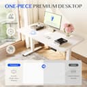 FLEXISPOT E5 Pro+ Scrivania Elettrica Regolabile 120 * 60cm - Motorizzata 2 Motori 3 Sezioni Certificato FSC - 4