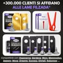 Filzada® 15x Lame per Robot Tagliaerba - Carbonio BLACK - adatto a tutti gli Husqvarna Automower - Lame Robot Tagliaerba adatto a Husqvarna 305, 308, 310, 315, 320, 420, e molti altri. con viti - 6