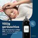 OMRON Gentle Temp 533 Digitales Infrarot-Ohrthermometer für Kinder und Erwachsene, schnelle 1-Sekunden-Messung und Sonde ohne Schutzhülle, Schwarz - 5