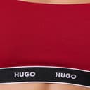 Hugo Bralette da Donna, Rosso Aperto, XS - 4