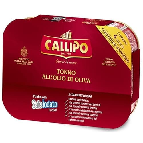 Callipo Tonno All'Olio di Oliva 6 lattine per 70 gr