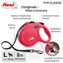 Flexi - New Classic L 8M Leash Tape Red Max 50Kg - (600.7796) - 2